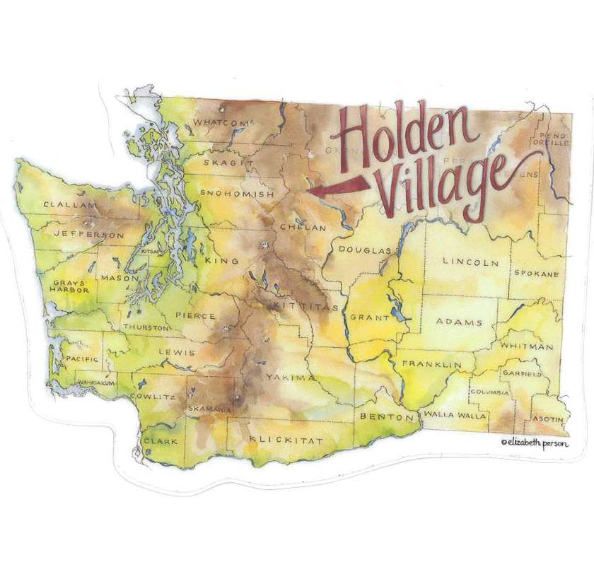 Elizabeth Person Sticker-Where in the World