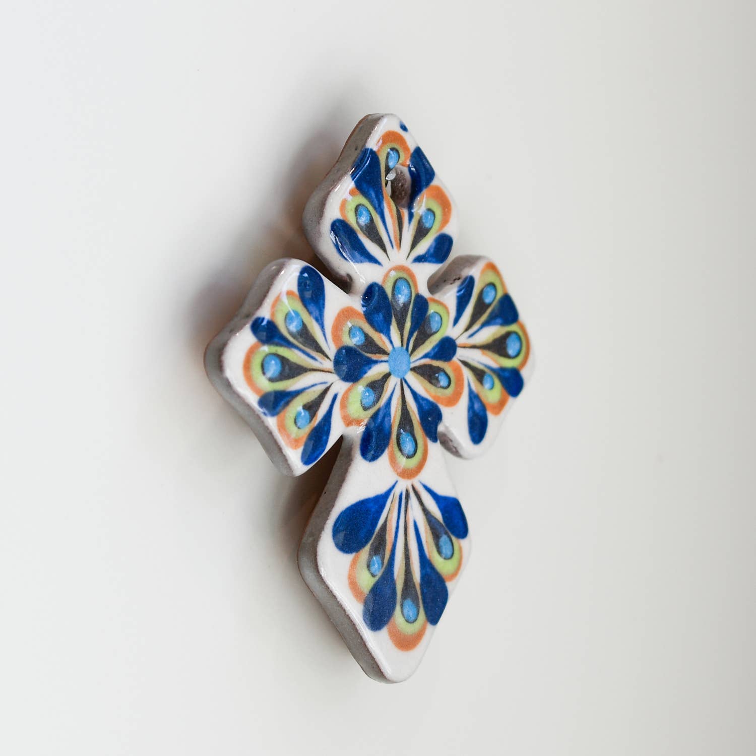 San Antonio Small Ceramic Cross