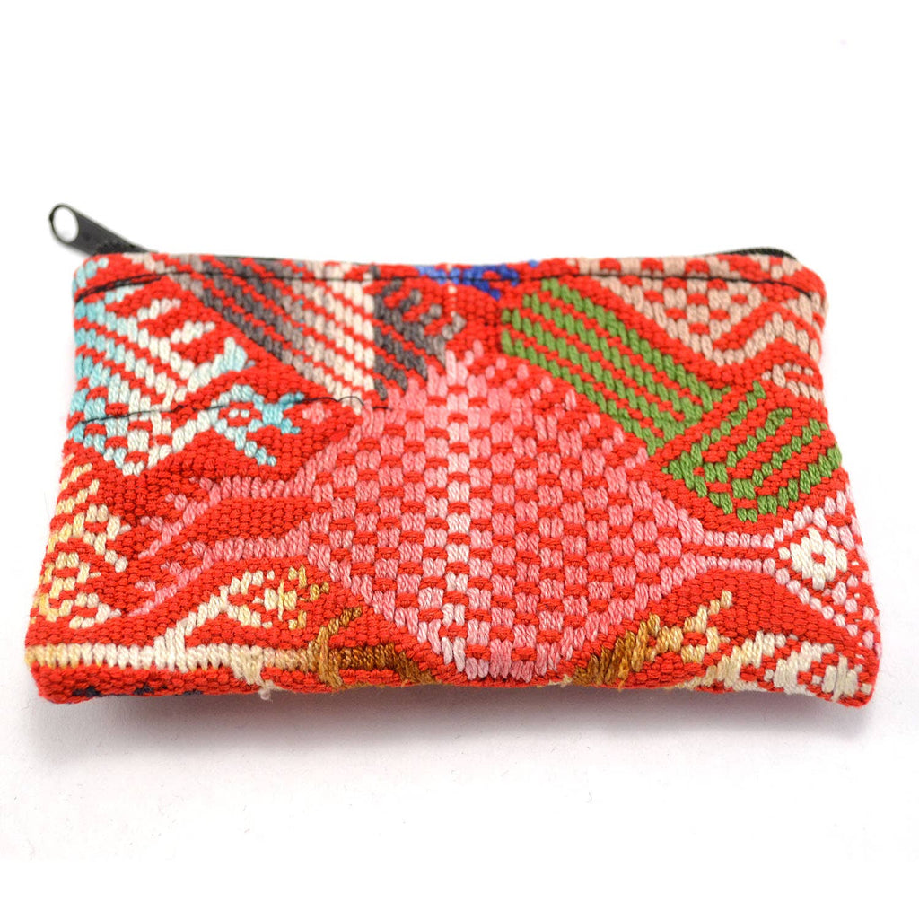 Upcycled Zipper Coin Bag - Small