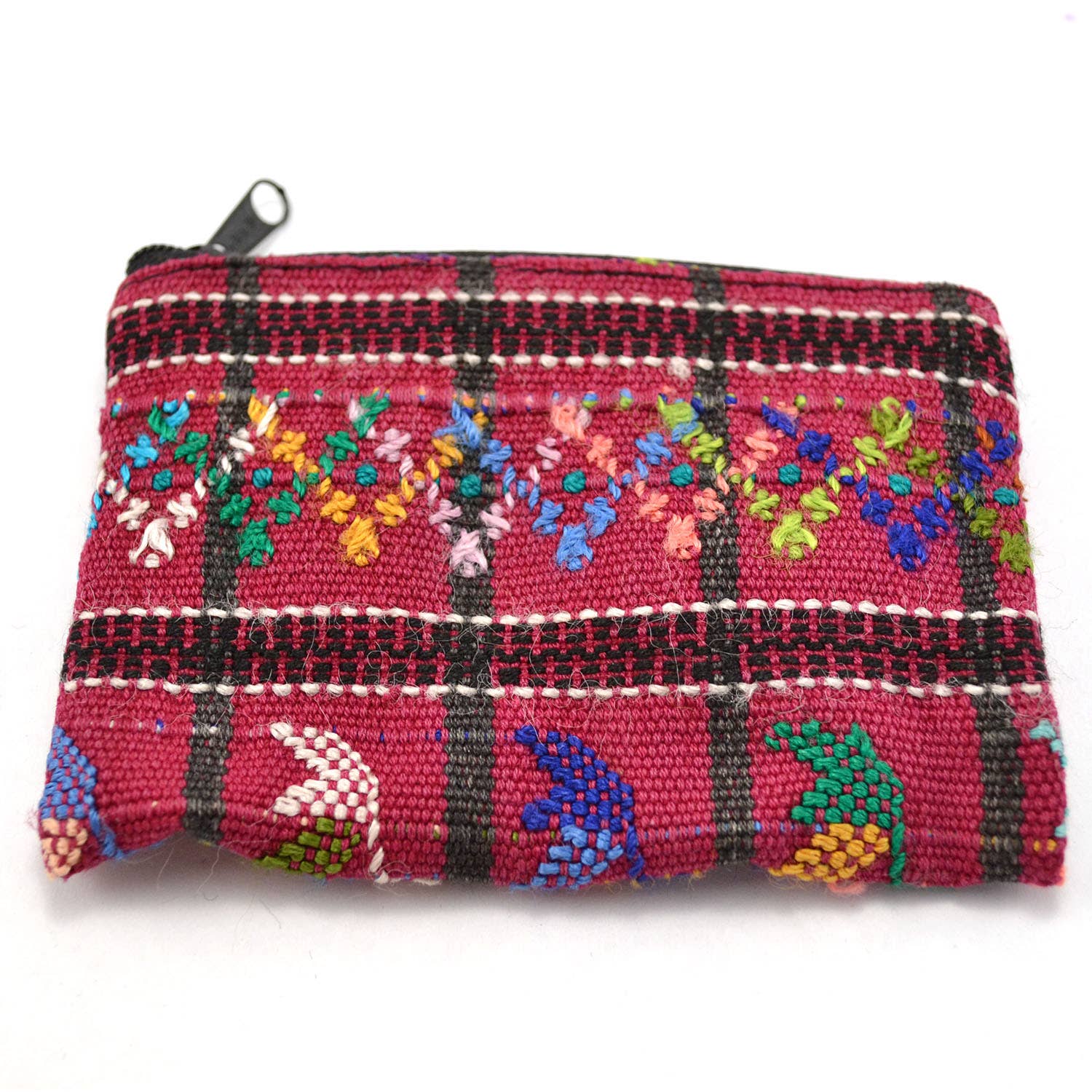Upcycled Zipper Coin Bag - Small