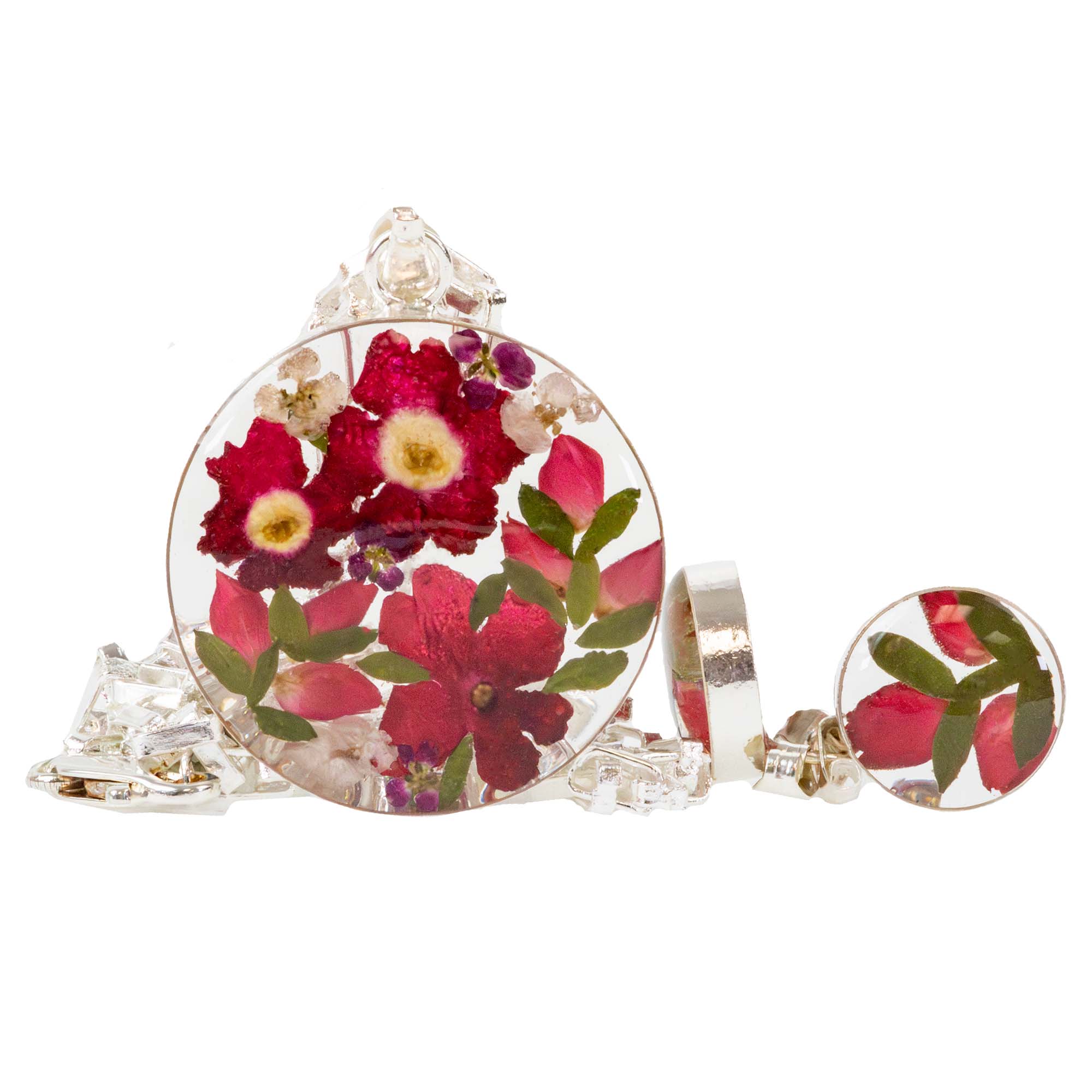 Flower Bouquet-Earrings. Stud