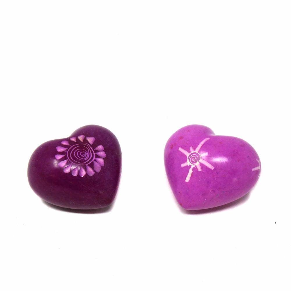 Soapstone Hearts - Designs 1.5"