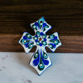 San Antonio Small Ceramic Cross