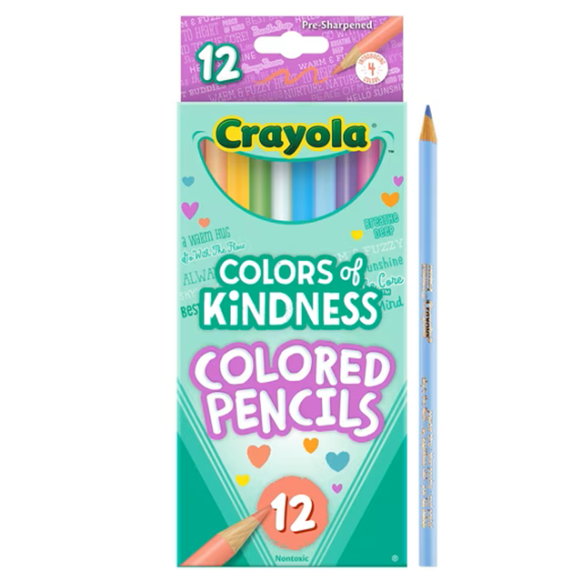 Colors of Kindness Colored Pencils-12 pc