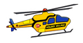 Sticker-The Helicopter Bus