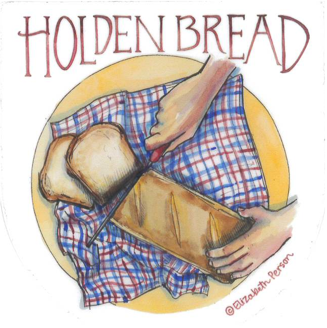 Elizabeth Person Sticker Sticker-Holden Bread