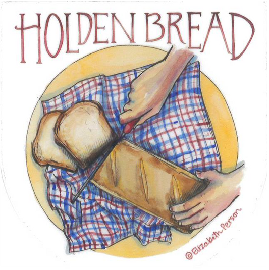 Sticker-Holden Bread : E Person