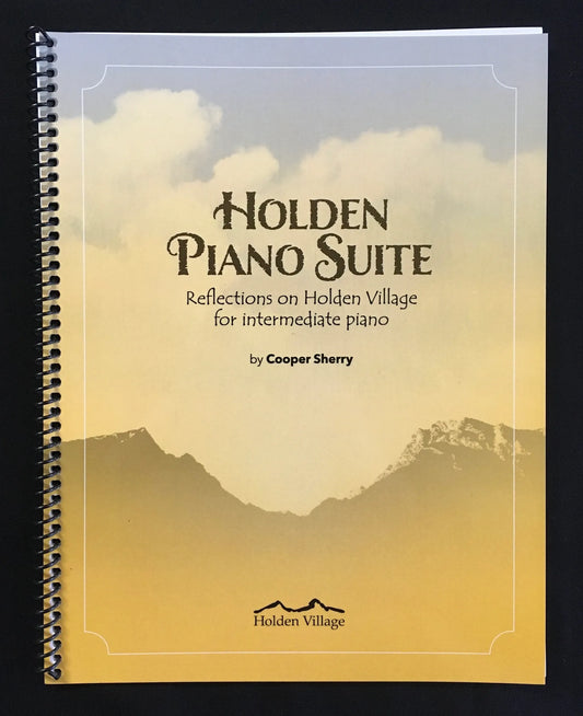 Holden Piano Suite Music Book by Cooper Sherry