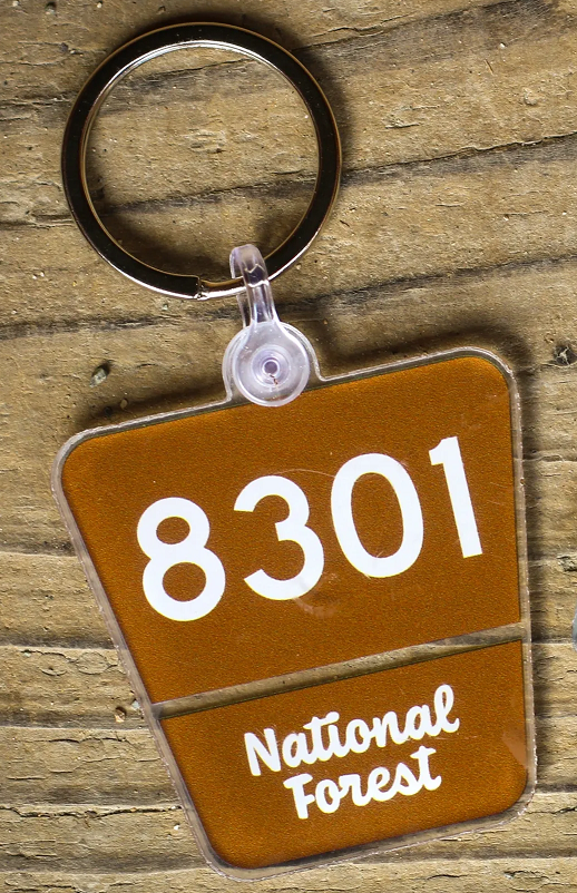 Keychain-8301 Rd Sign