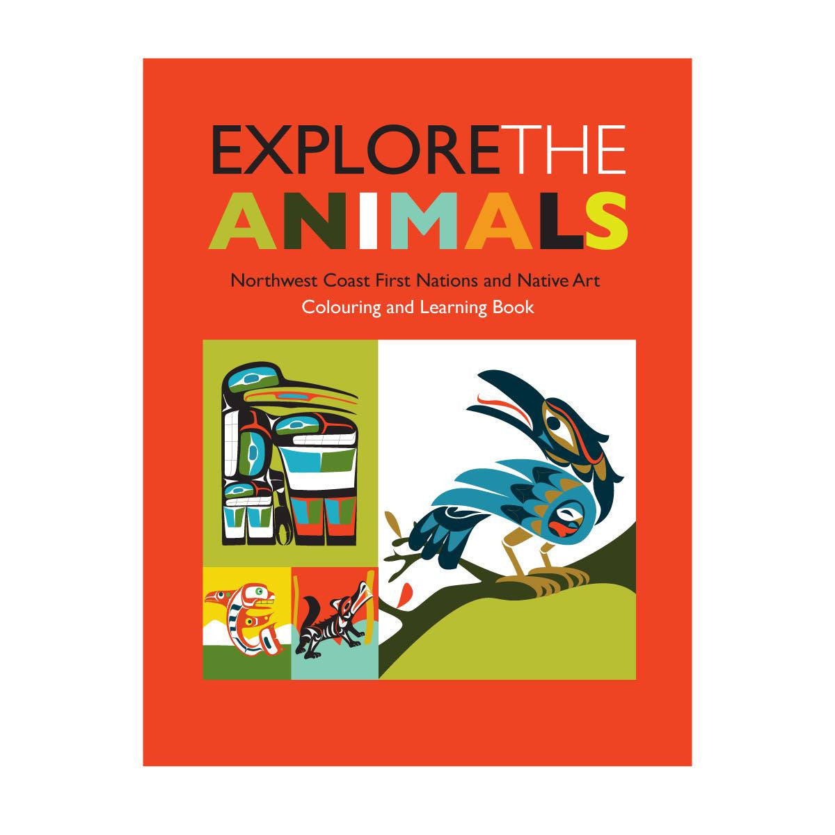 Coloring book - Explore the Animals