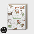 Pike St. Press - Meowy Christmas Boxed Card Set