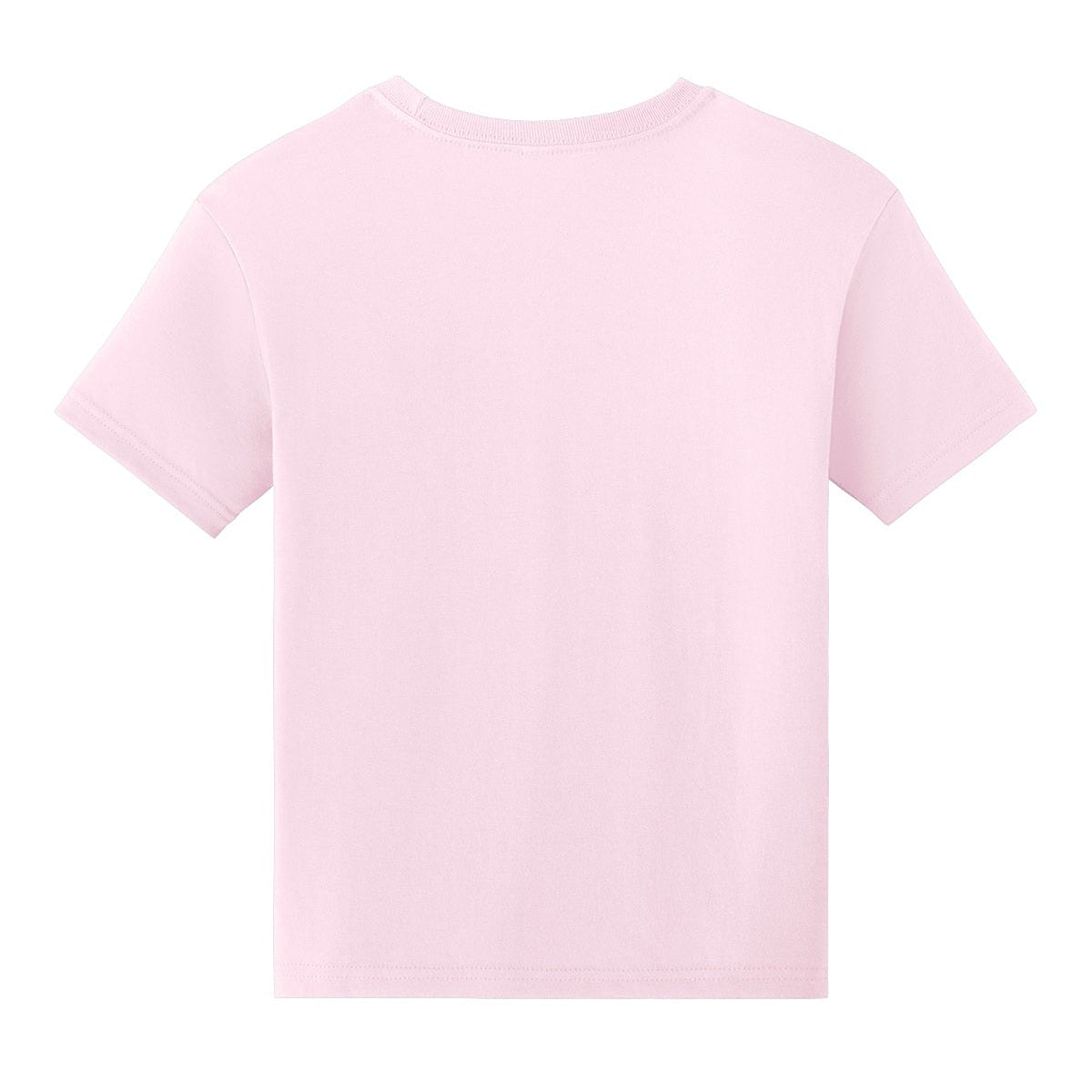 Pink t-shirt on a white background