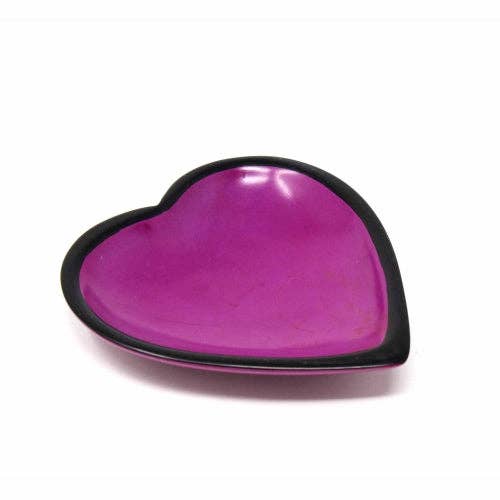 Soapstone Heart Bowls 5"