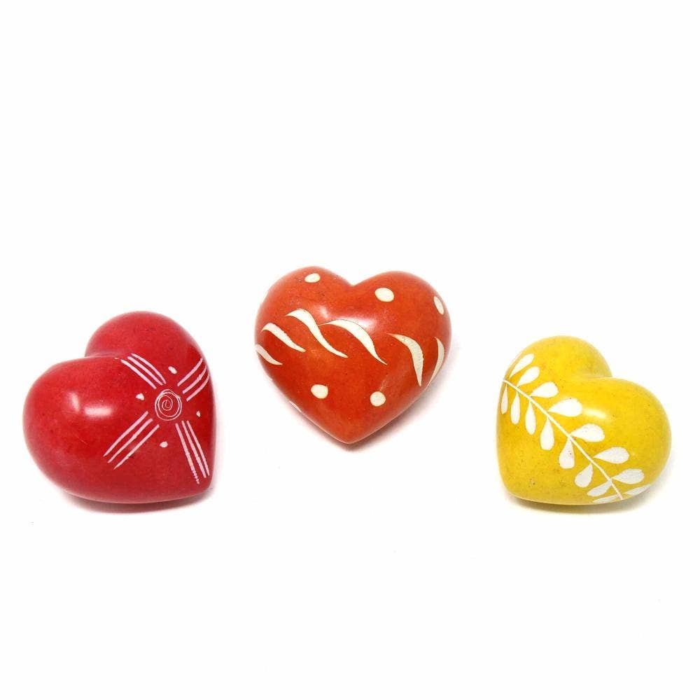 Soapstone Hearts - Designs 1.5"