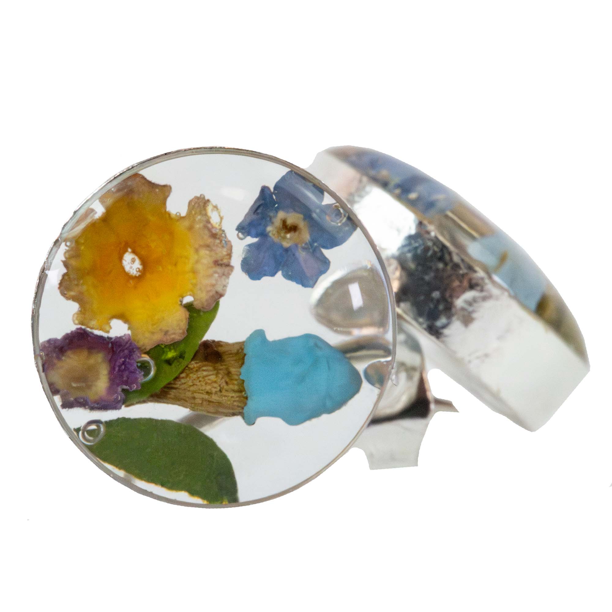 Flower Bouquet-Earrings. Stud