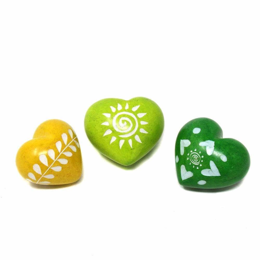 Soapstone Hearts - Designs 1.5"