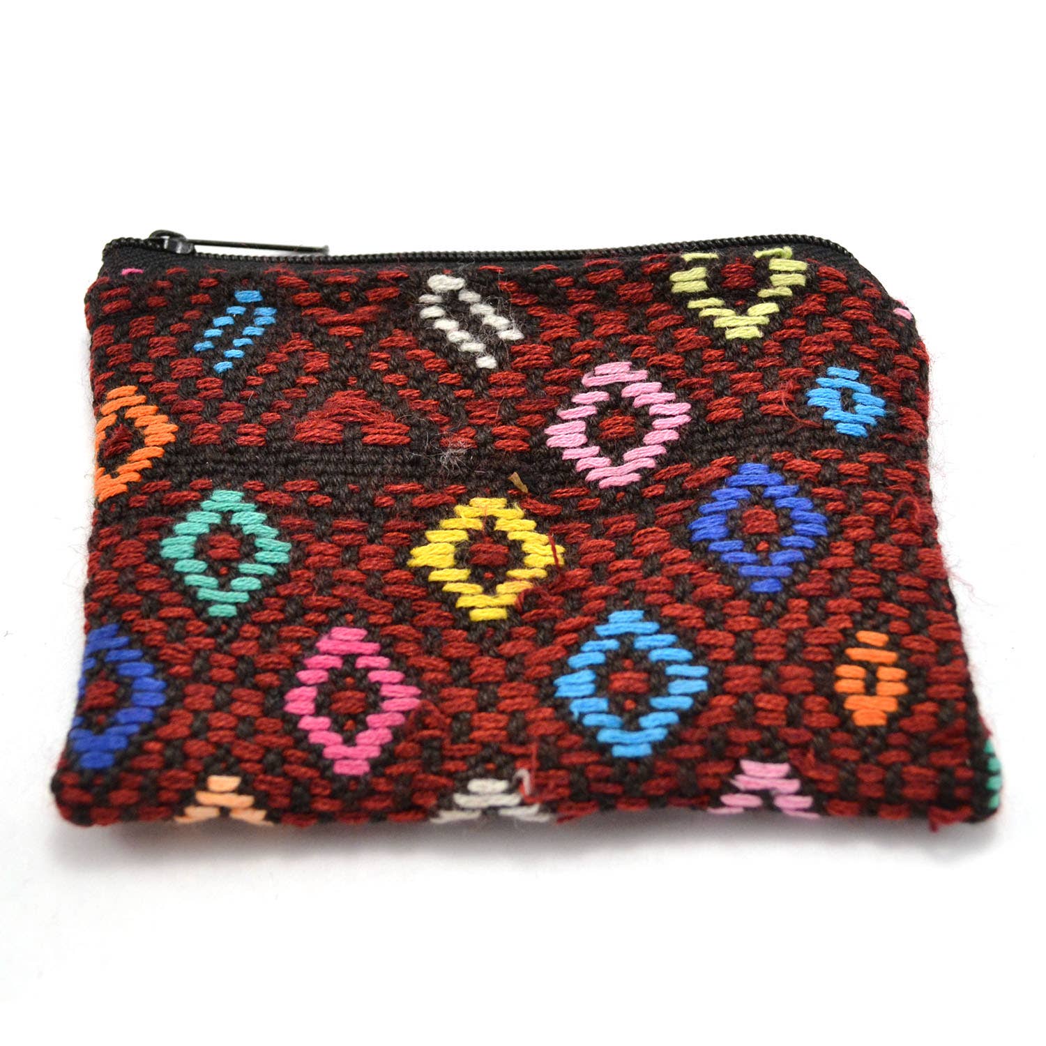 Upcycled Zipper Coin Bag - Small