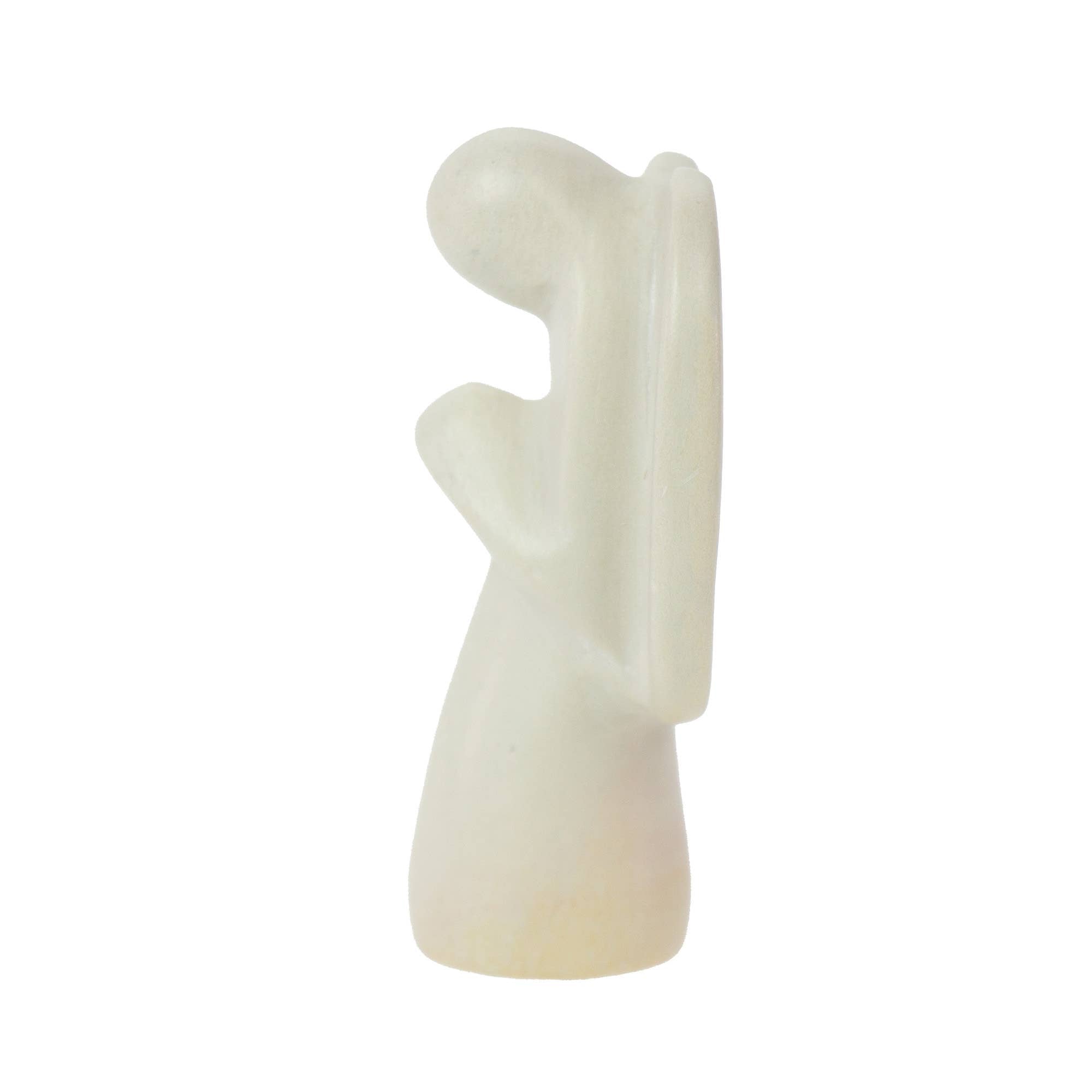 Soapstone Angel Sculpture