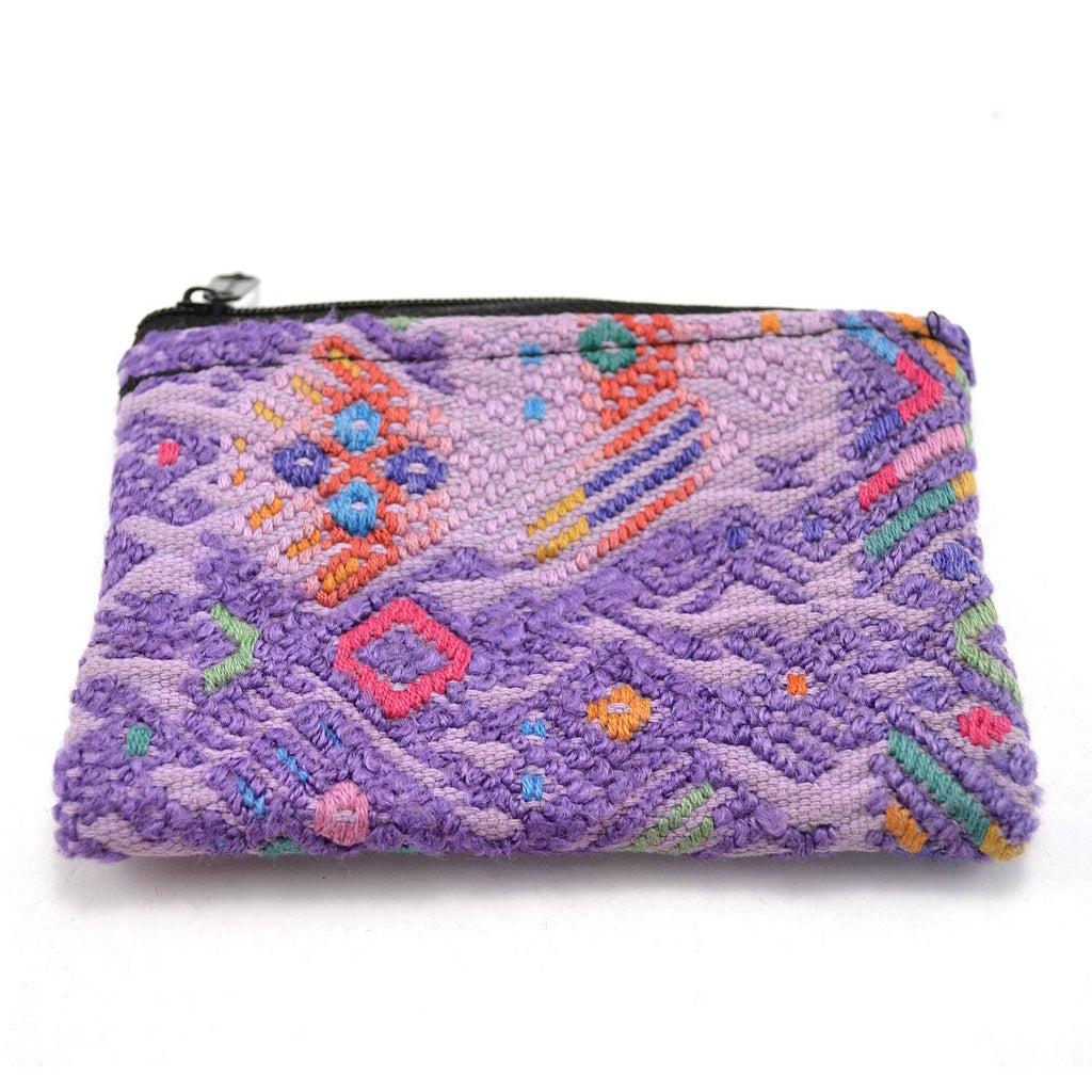 Upcycled Zipper Coin Bag - Small
